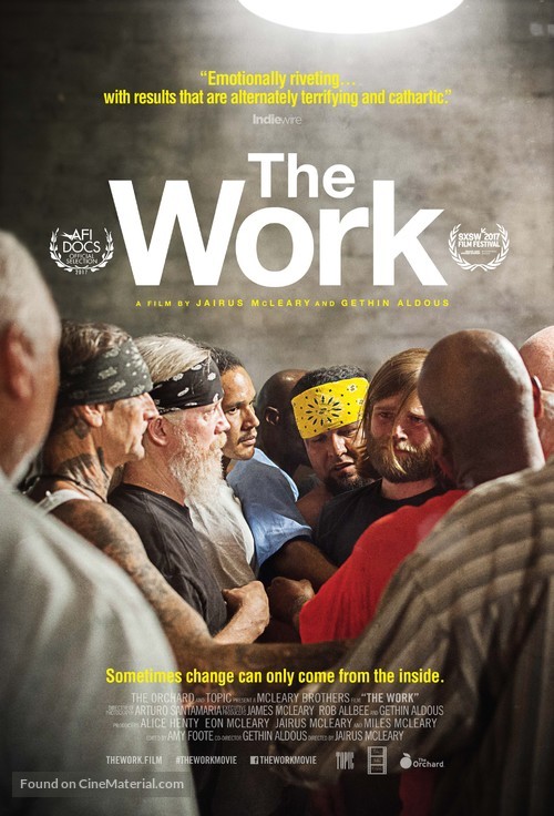The Work - Movie Poster