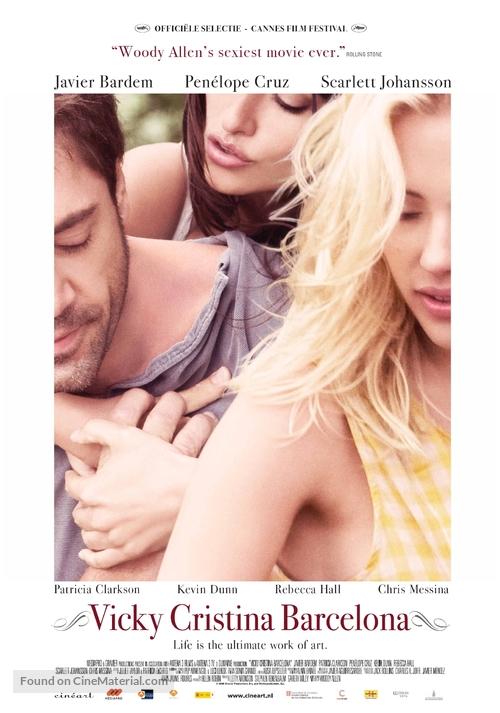 Vicky Cristina Barcelona - Dutch Movie Poster