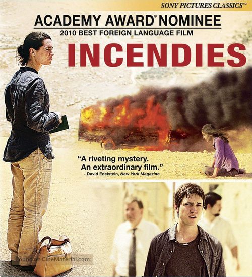 Incendies - Blu-Ray movie cover