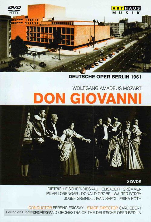 Don Giovanni - Swiss DVD movie cover