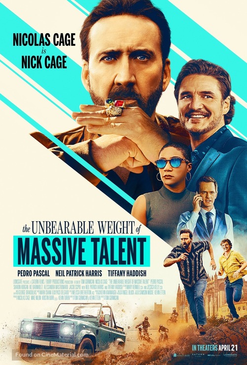 The Unbearable Weight of Massive Talent - Thai Movie Poster