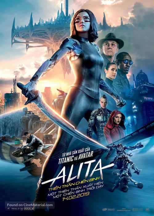 Alita: Battle Angel - Vietnamese Movie Poster