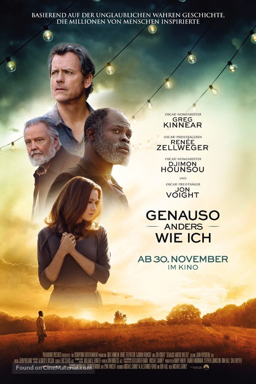 Same Kind of Different as Me - German Movie Poster