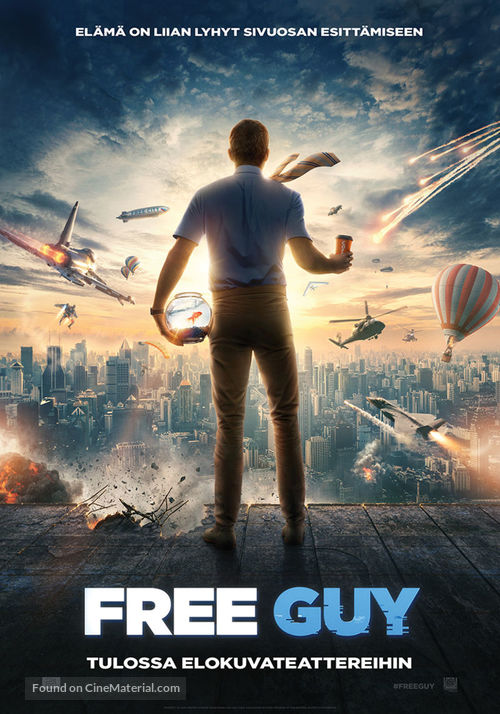 Free Guy - Finnish Movie Poster