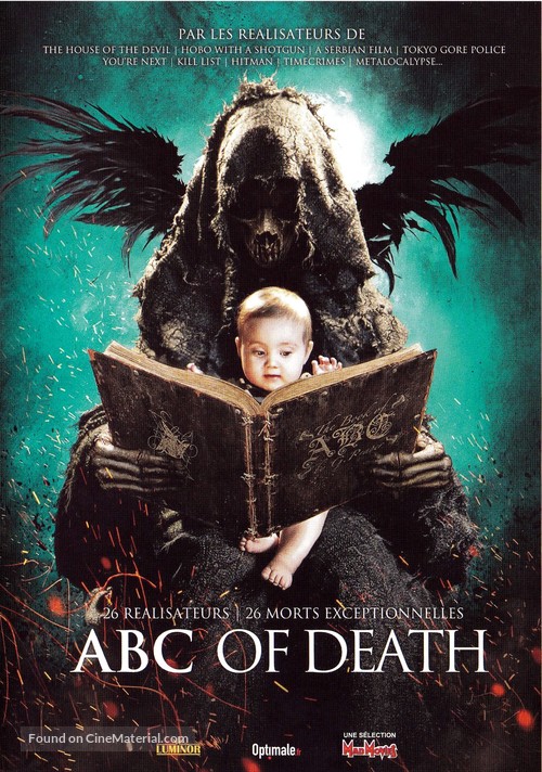 The ABCs of Death - French DVD movie cover