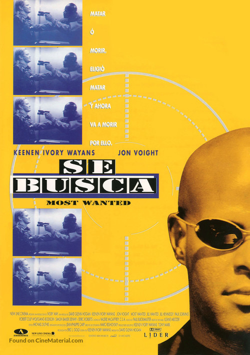 Most Wanted - Spanish Movie Poster