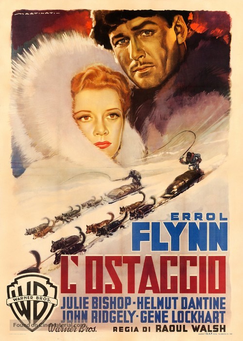 Northern Pursuit - Italian Movie Poster