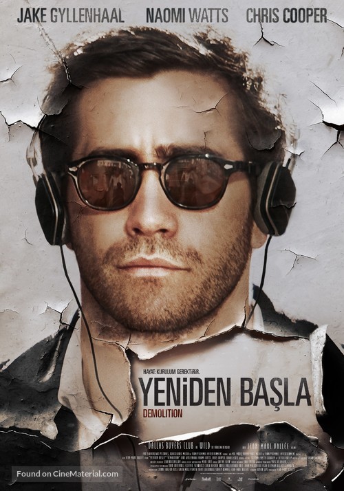 Demolition - Turkish Movie Poster