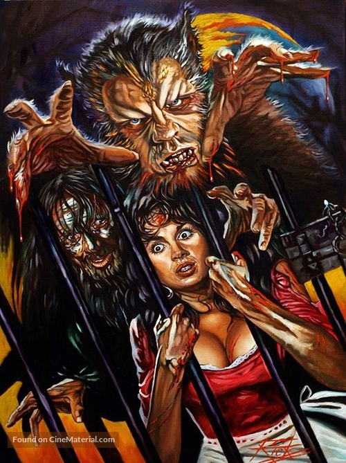 The Curse of the Werewolf - British poster