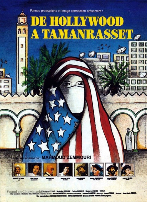 De Hollywood &agrave; Tamanrasset - French Movie Poster