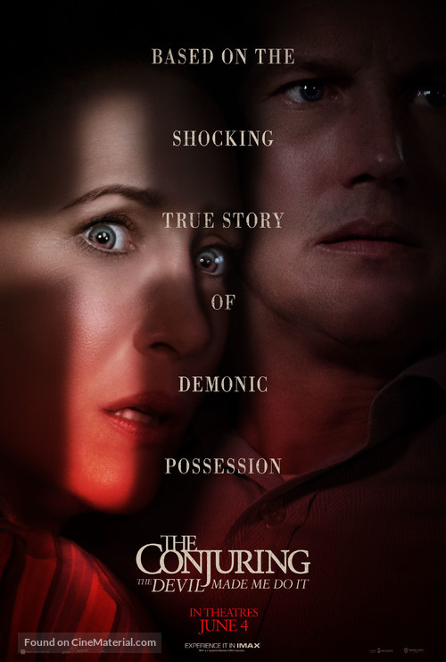 The Conjuring: The Devil Made Me Do It - Canadian Movie Poster