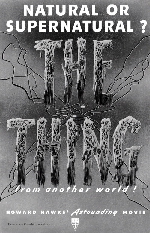 The Thing From Another World - Movie Poster