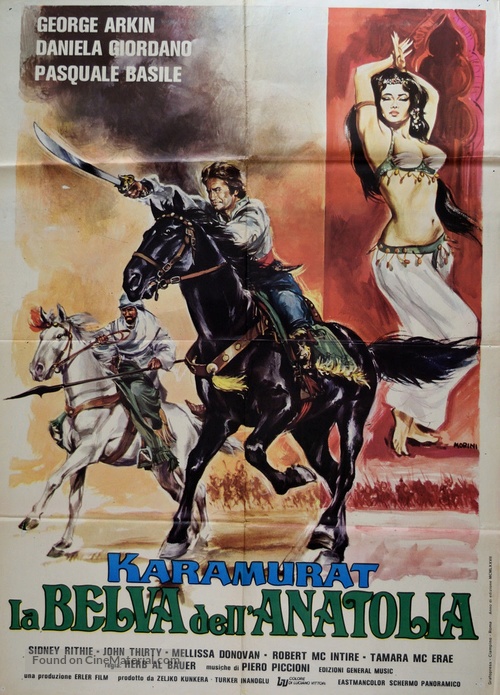 Kara Murat: Seyh Gaffar&#039;a Karsi - Italian Movie Poster