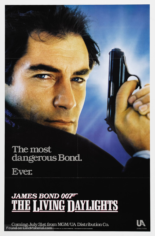 The Living Daylights - Movie Poster