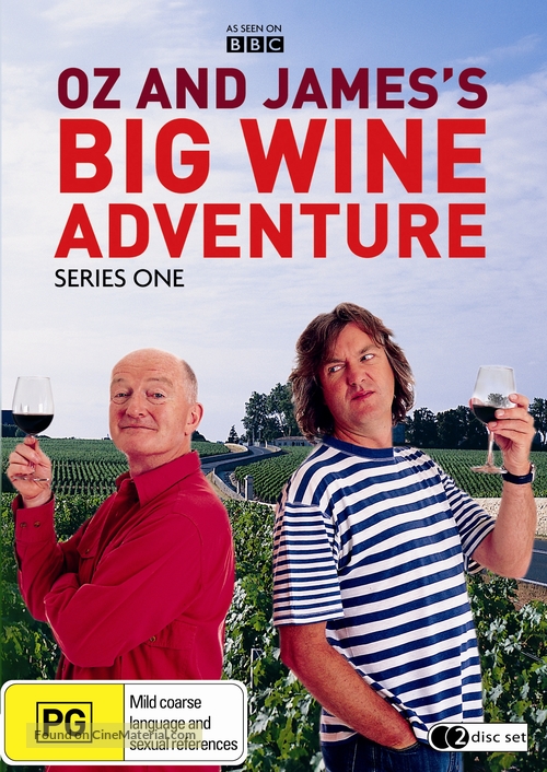 &quot;Oz &amp; James&#039;s Big Wine Adventure&quot; - Australian Movie Cover