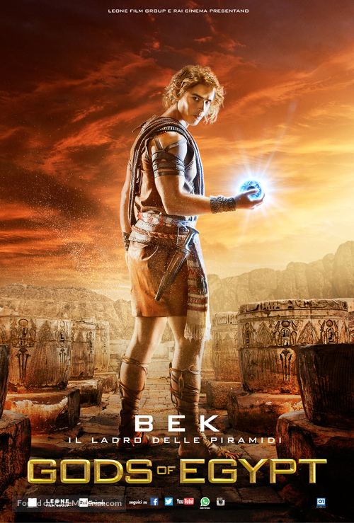 Gods of Egypt - Italian Movie Poster