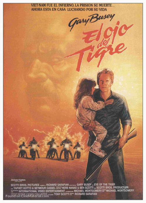 Eye of the Tiger - Spanish Movie Poster