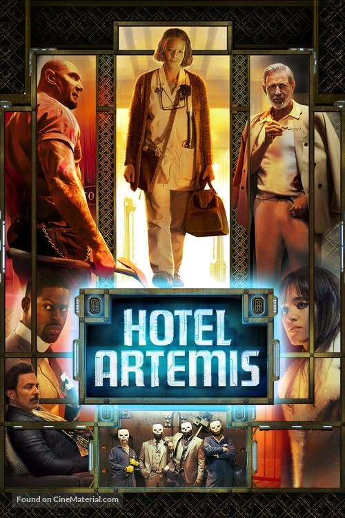 Hotel Artemis - German Movie Cover