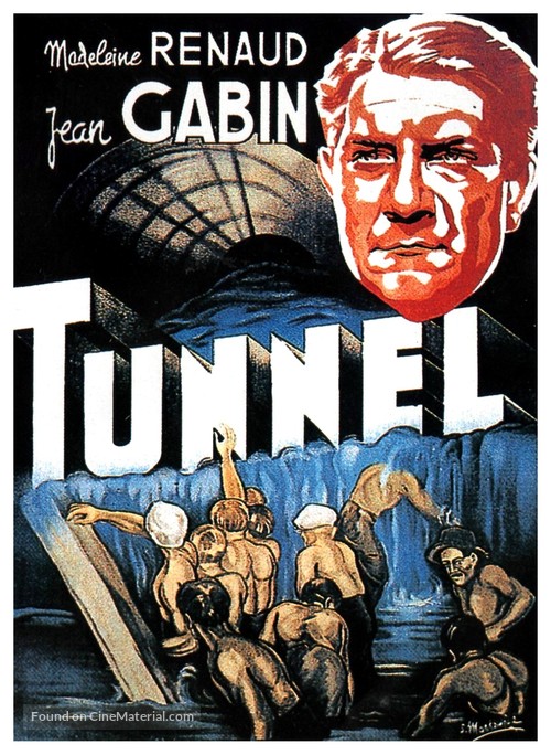 Le tunnel - French Movie Poster