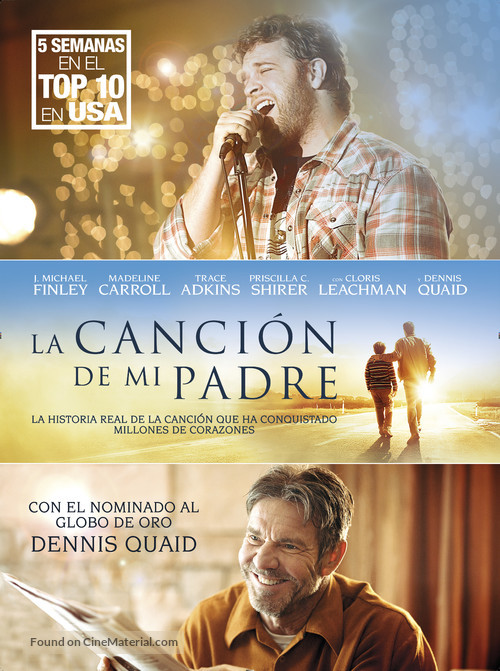 I Can Only Imagine - Spanish Movie Poster