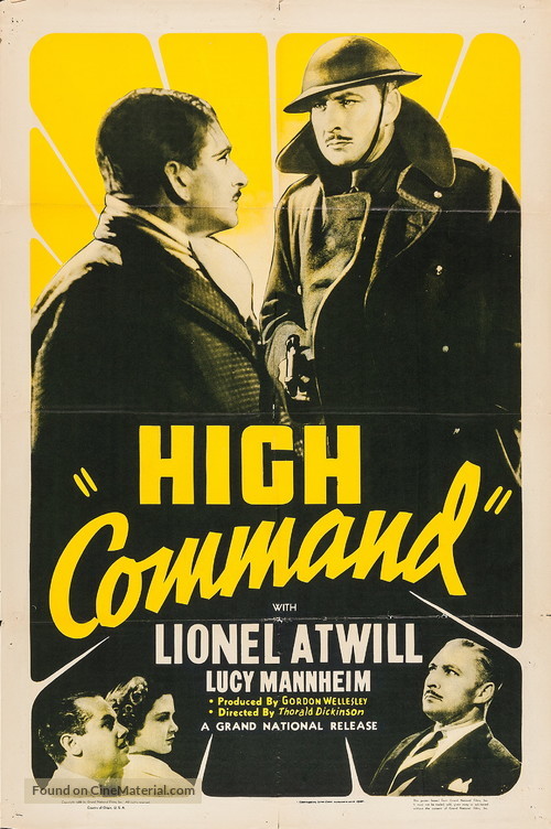 The High Command - Movie Poster
