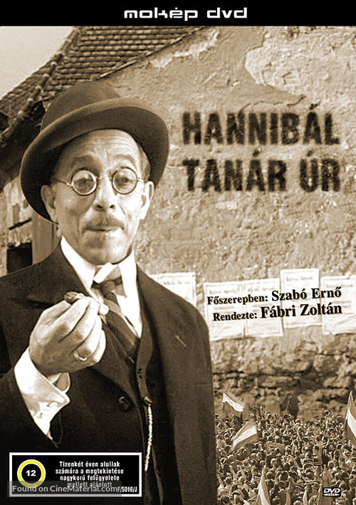 Hannib&aacute;l tan&aacute;r &uacute;r - Hungarian DVD movie cover