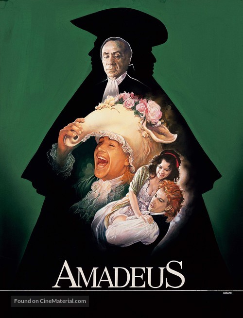 Amadeus - Italian Movie Poster