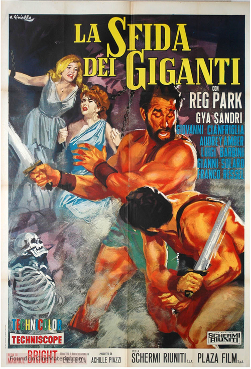 La sfida dei giganti - Italian Movie Poster