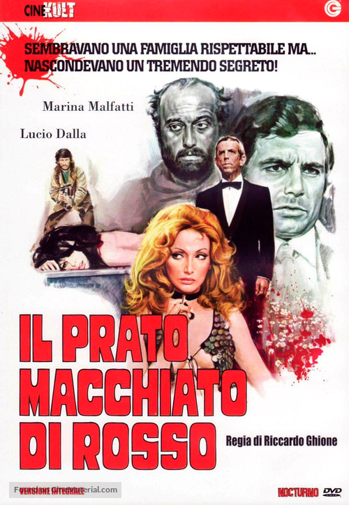 Il prato macchiato di rosso - Italian DVD movie cover