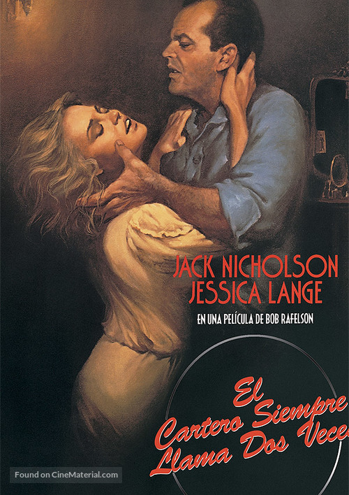 The Postman Always Rings Twice - Spanish Movie Cover