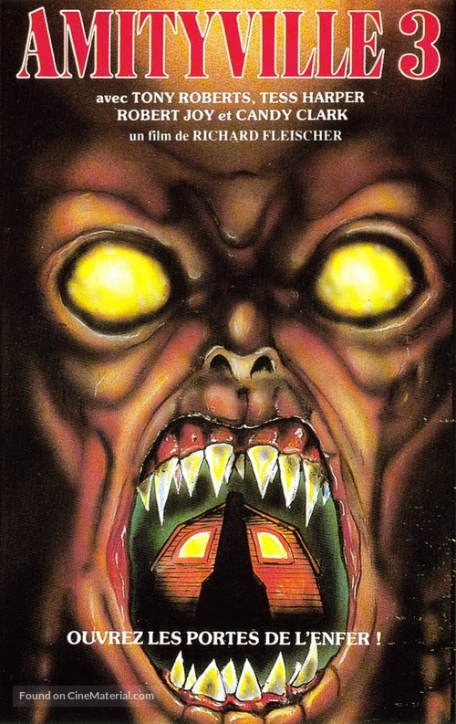 Amityville 3-D - French VHS movie cover