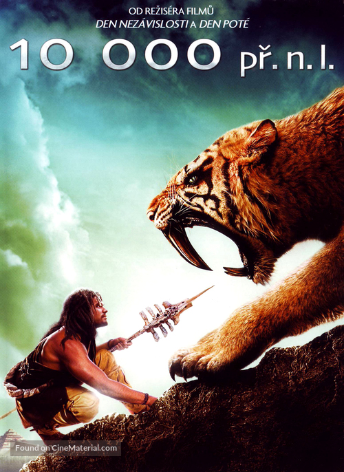 10,000 BC - Czech Movie Cover