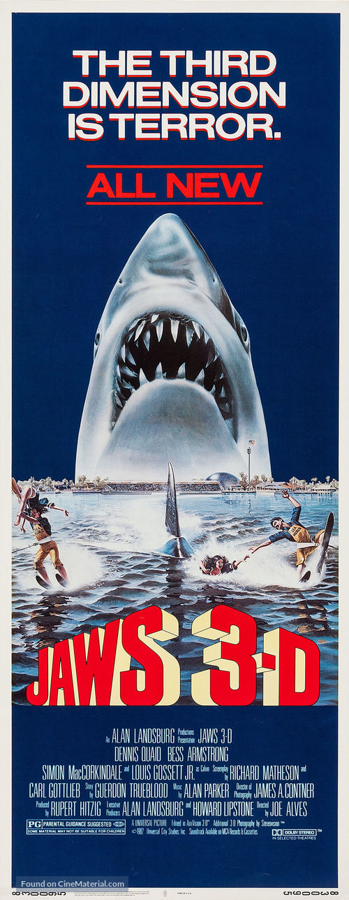 Jaws 3D - Movie Poster