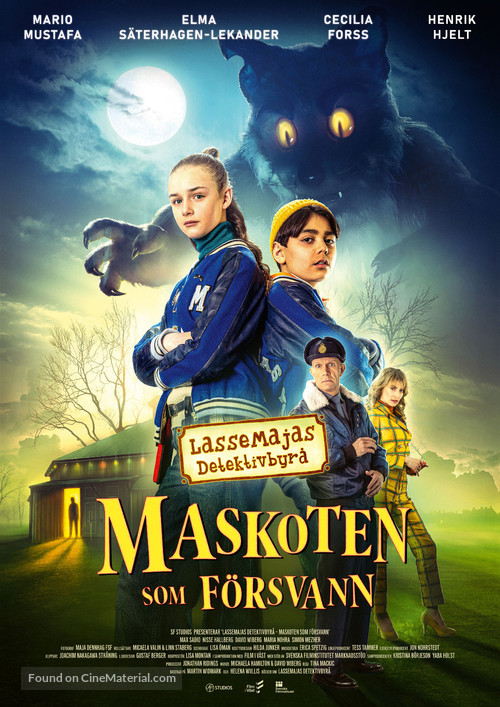 LasseMajas detektivbyr&aring; - Maskoten som f&ouml;rsvann - Swedish Movie Poster