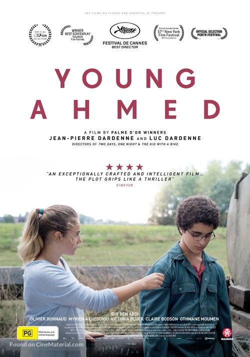 Le jeune Ahmed - Australian Movie Poster