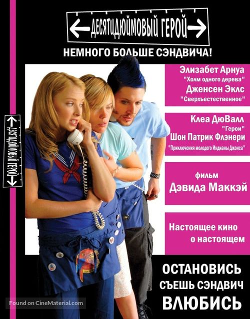 Ten Inch Hero - Russian DVD movie cover
