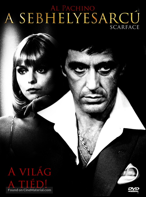 Scarface - Hungarian Movie Cover