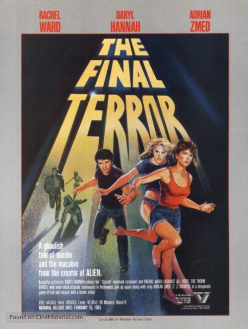 The Final Terror - DVD movie cover