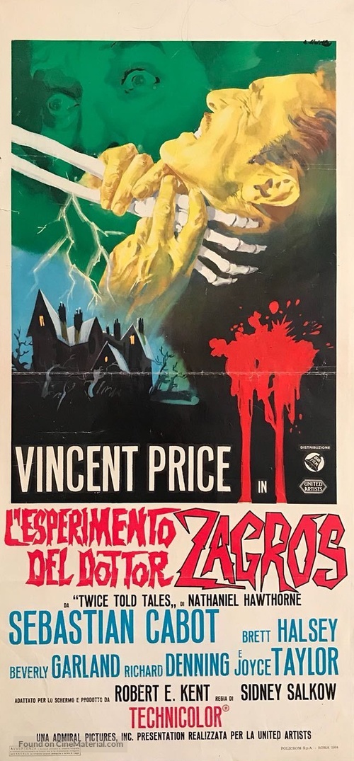 Twice-Told Tales - Italian Movie Poster