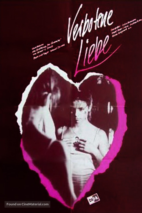 Verbotene Liebe - German Movie Poster