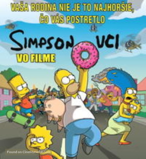 The Simpsons Movie - Slovak Movie Poster