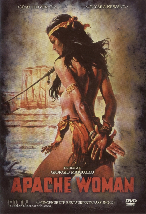 Una donna chiamata Apache - German DVD movie cover