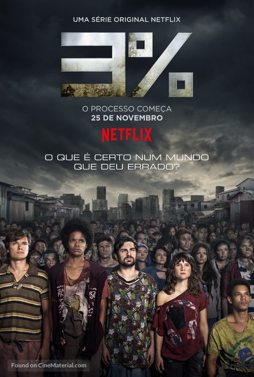 &quot;3%&quot; - Brazilian Movie Poster