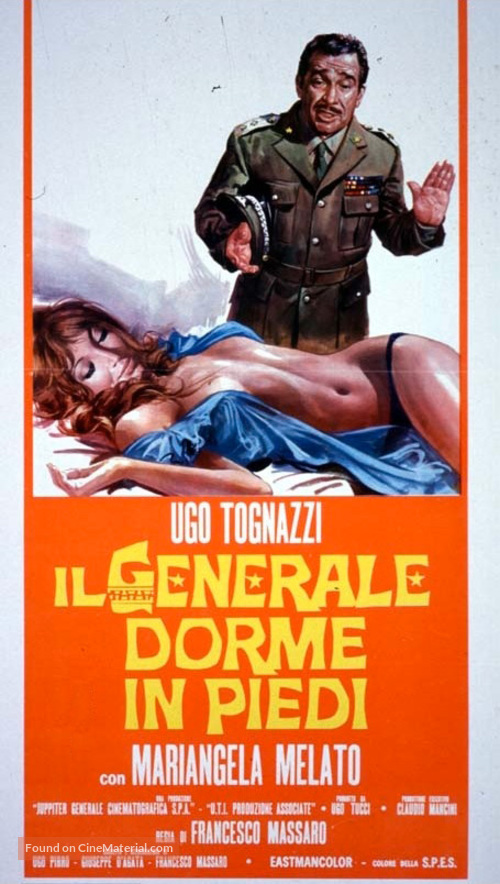 Il generale dorme in piedi - Italian Movie Poster