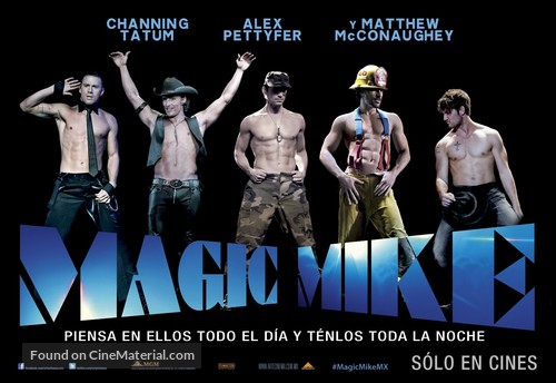 Magic Mike - Mexican Movie Poster