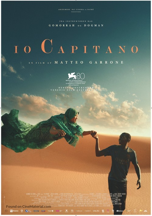 Io capitano - Danish Movie Poster