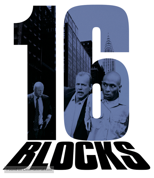 16 Blocks - German Movie Poster