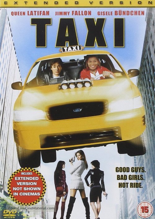 Taxi - British DVD movie cover