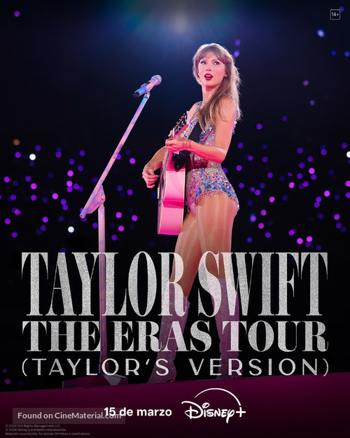 Taylor Swift: The Eras Tour - Spanish Movie Poster