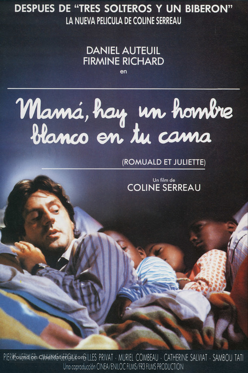 Romuald et Juliette - Spanish Movie Poster